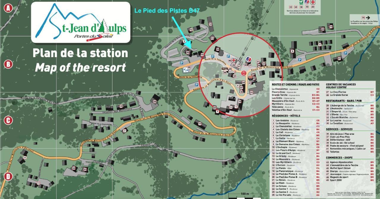 Au Pied Des Pistes B48, Chaleureux Studio 4 Pers, Balcon Plein Sud, Draps Non Compris Saint-Jean-d'Aulps Ngoại thất bức ảnh